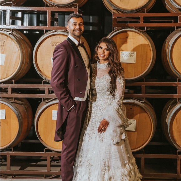 Dapper Burgundy Custom Made Tuxedo with Tail! - Picture 6 of 9